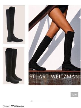 Stuart Weitzman 5050 otk boots BLUE